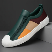 Avaron Leder Sneakers – Grün