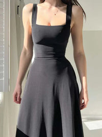 Solene - Figurbetontes sexy Kleid – Schwarz