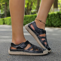 Clara | Elegante Sommer Sandalen Damen – Schwarz