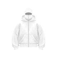 Ninja™ | Einzigartiger Unisex-Hoodie für Alle – Weiß