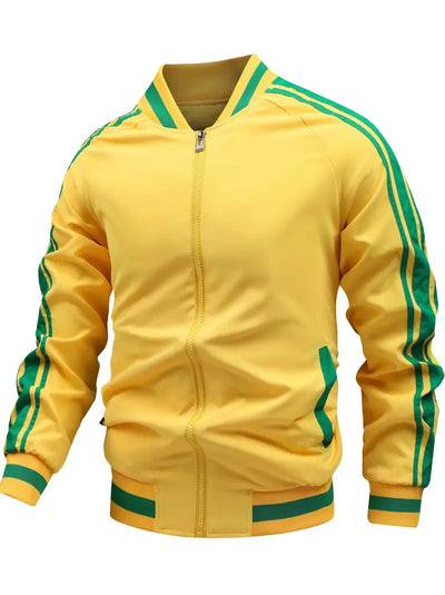 Kurtka | Sportliche Jacke mit dynamischem Streifen