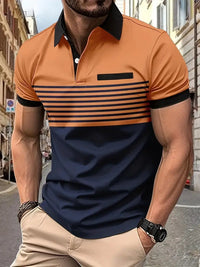 Stylisches Herrenpolo für alle Anlässe – Orange