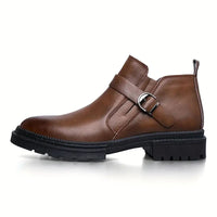 Hermann | Moderne Herrenstiefel – Kastanienbraun