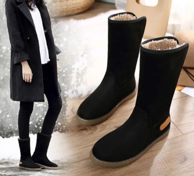 Jacinhe | Winterstiefel mit Warmem Innenfutter und Flachem Absatz für Damen