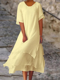 Bella | Elegantes & einzigartiges Kleid – Gelb