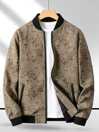Dagan - Lässige Sportjacke Mit Langen Ärmeln Und Reißverschluss – Khaki