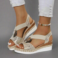Emiliana | Orthopädische Sandalen für ultimativen Komfort – Gold