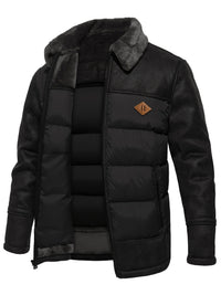 Christian | Winter-Fleecejacke – Schwarz