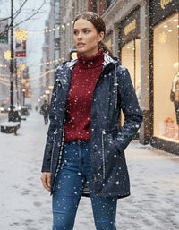 Wasserdichte Jacke für jede Saison – Blau