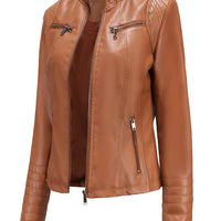 Adelinde® | ultra-elegante Weste – Camel