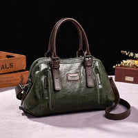 Silke | Ledertasche – Grün