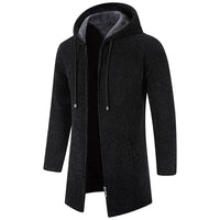 Damion | Slim-Fit-Hoodie – Schwarz