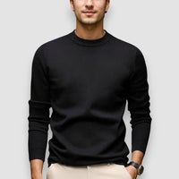 Evo | Crew Neck Sweater – Schwarz