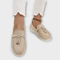 Gamila - Elegante Loafer – Khaki