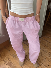 Damen bequeme Loungehose | Leichte – Rosa