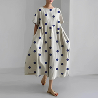 Damen Geblümtes Mutterschaft Sommerkleid | Midi – Weiß