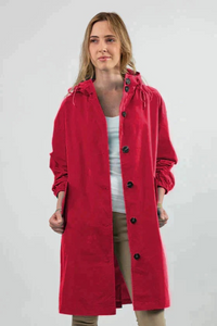 Damen Outdoor-Regenjacke | Wasserdicht – Magenta