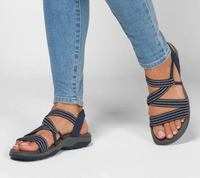Damen sportliche Walkingsandalen | Trekking – Blau