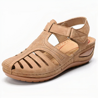 Damen stützende Walkingsandalen | Bequeme – Beige