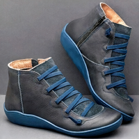 Damen stylische Stiefeletten | Bequeme – Blau