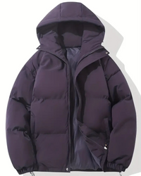 Damen trendige gefütterte Winterjacke | Warme – Lila