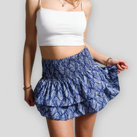Damen trendiger Minirock | Mini – Dunkelblau