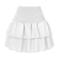 Damen trendiger Minirock | Mini – Weiß