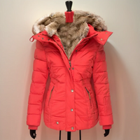 Damen wasserdichte Winterjacke | Ski – Rot