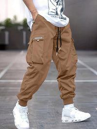 Daxton | Herren Cargo Jogger Hose mit Cargotaschen – Khaki