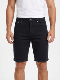 Zorvian - Hochwertige Stretch-Shorts – Schwarz