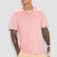Jenson | Crew Neck T-Shirt – Rosa