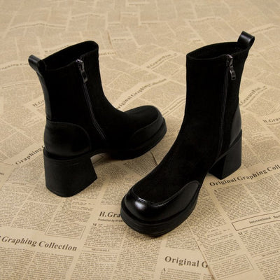 Mandy - Modebewusste Stiefeletten mit Absatz