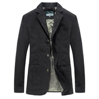 Dennis | Herren Leichte Freizeit Jacke – Schwarz