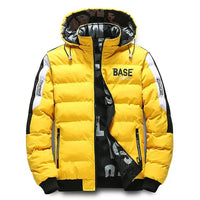 HELMAR - WINTERJACKE AUS BAUMWOLLE – Gelb