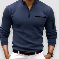 Hugo | Longarm Polo Shirt – Blau