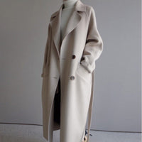 HELENA - OVERSIZE MANTEL – Beige
