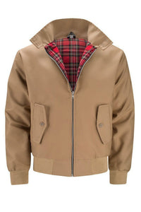TOM - JACKE MIT FRONTREIßVERSCHLUSS – Camel