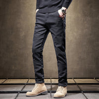 BRUNO - SCHMAL GESCHNITTENE HOSE – Schwarz