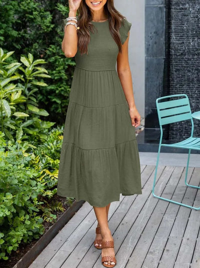 Amelia | Elegantes Kleid mit Bauchbedeckung