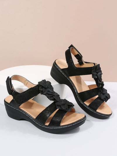 RetroBloom - Orthopädische Sommersandalen