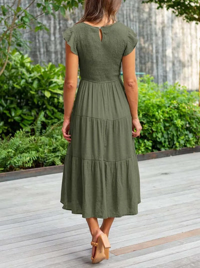 Amelia | Elegantes Kleid mit Bauchbedeckung