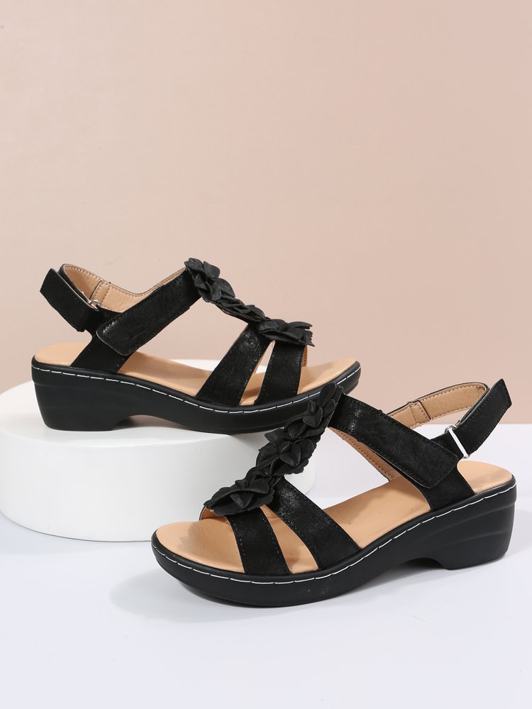 RetroBloom - Orthopädische Sommersandalen