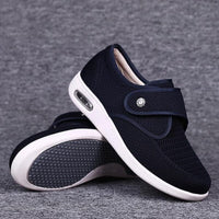 Heidi-Mode | Breite Schuhe für Diabetiker – Blau