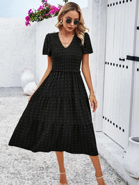 Nadezhda | Damen Herbstkleid – Schwarz