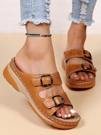 Orthopädische Sommerschuhe Damen – Braun