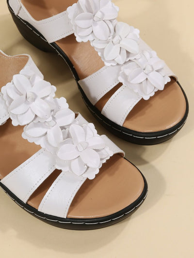 RetroBloom - Orthopädische Sommersandalen