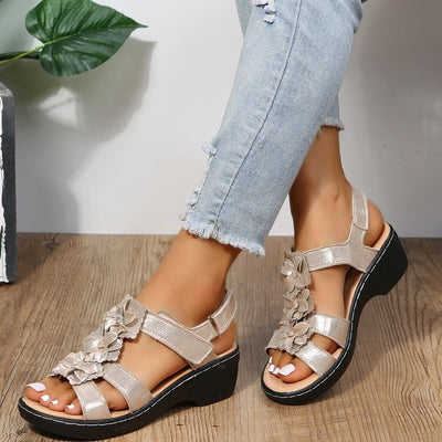 RetroBloom - Orthopädische Sommersandalen