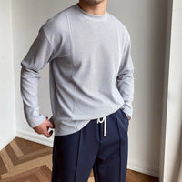 Sofia | Bellmont Klassisches Langarmshirt – Grau