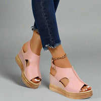 Luzie | Orthopädische Sandalen für entspanntes Gehen – Rosa