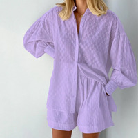 Alessandra Zweiteiliges Set | Strahlend in den Sommer! – Lila